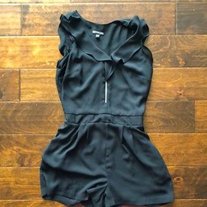 Black Express Romper